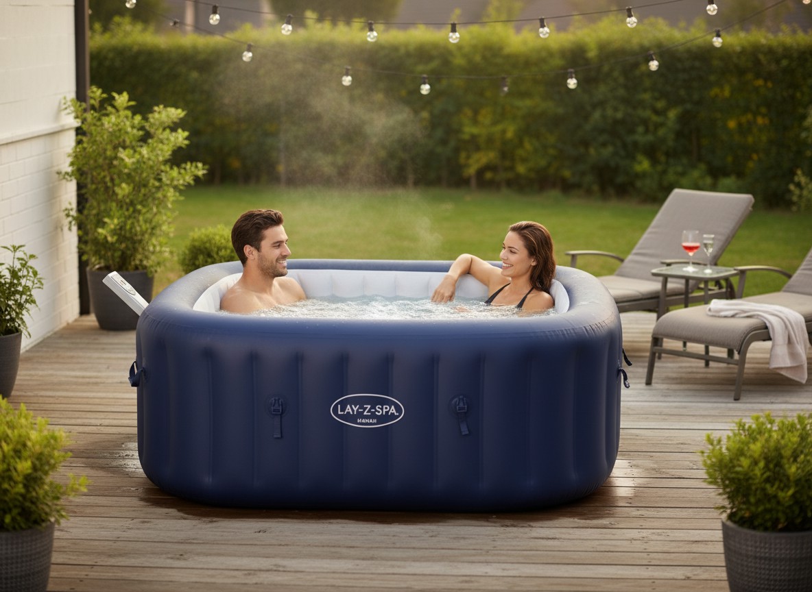 DMUCHANE SPA LAY-Z-SPA HAWAII AIRJET 180 X 180 X 71 CM aranżacja