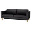 ИКЕА Раскладной диван на 3 места KARLSTAD КАРЛСТАД, 198.403.18 - Home Club