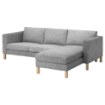 ИКЕА Двухместный диван и кушетка KARLSTAD КАРЛСТАД, 098.892.11 - Home Club, изображение 2