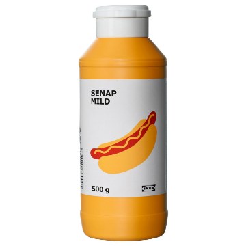 ІКЕА М'яка гірчиця SENAP MILD, 402.016.76 - Home Club