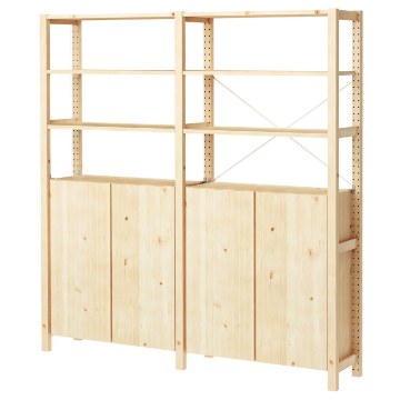 ИКЕА Стелаж 2 секции IVAR ИВАР, 394.039.39 - Home Club