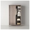 ІКЕА Шафа з 2 розсувними дверцятами HEMNES ХЕМНЕС, 102.512.72 - Home Club, зображення 2