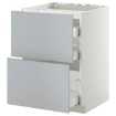 ИКЕА Напольный шкаф METOD МЕТОД / MAXIMERA МАКСИМЕРА, 790.271.72 - Home Club