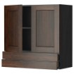 ІКЕА Шафа 2 двері METOD МЕТОД / MAXIMERA МАКСИМЕРА, 399.192.21 - Home Club