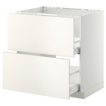 ИКЕА Напольный шкаф + 2 фронт. панели METOD МЕТОД / MAXIMERA МАКСИМЕРА, 599.202.47 - Home Club