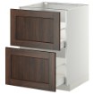ІКЕА Підлогова шафа 2 фронтальні панелі METOD МЕТОД / MAXIMERA МАКСИМЕРА, 799.149.76 - Home Club