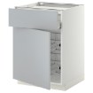 ІКЕА Шафка підлогова METOD МЕТОД / MAXIMERA МАКСИМЕРА, 294.618.40 - Home Club