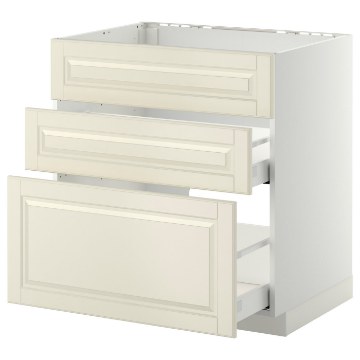 ІКЕА Підлогова шафа + 3 фронт. панелі METOD МЕТОД / MAXIMERA МАКСИМЕРА, 390.280.41 - Home Club