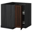 ИКЕА Угловой шкаф с каруселью METOD МЕТОД, 593.578.37 - Home Club