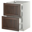 ИКЕА Шкаф 2 фронт. панели METOD МЕТОД / FÖRVARA ФОРВАРА, 599.148.35 - Home Club