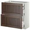 ИКЕА Шкаф 2 фронт. панели METOD МЕТОД, 099.150.26 - Home Club