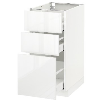 ИКЕА Стойка с тремя ящиками METOD МЕТОД / MAXIMERA МАКСИМЕРА, 390.496.23 - Home Club