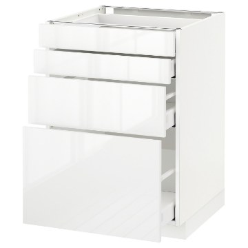 ІКЕА Підлогова шафа 4 фронт панелі METOD МЕТОД / MAXIMERA МАКСИМЕРА, 590.499.19 - Home Club