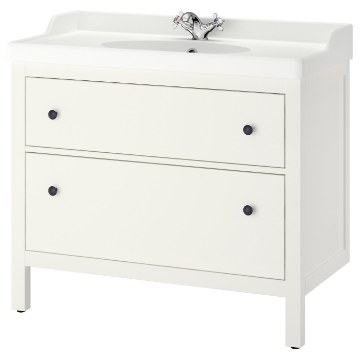 ИКЕА Шкаф для умывальника с ящиками HEMNES ХЕМНЭС / RUTSJÖN, 895.468.27 - Home Club