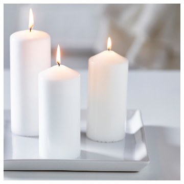 ИКЕА Подсвечник IDEAL ИДЕАЛ, 102.396.47 - Home Club