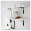 ІКЕА Настінна полиця EKBY HEMNES ЕКБІ ХЕМНЕС / EKBY HÅLL ЕКБІ ХОЛЬ, 199.036.45 - Home Club, зображення 2
