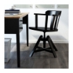 ІКЕА Поворотний стілець з підлокітниками FEODOR, 302.625.28 - Home Club, зображення 2