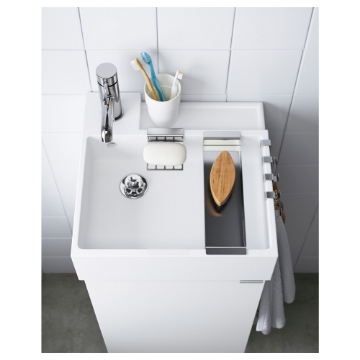 ИКЕА Одинарная раковина ЛИЛЛОНГЕН, 001.354.19 - Home Club