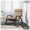 ИКЕА Кресло-качалка POÄNG ПОЭНГ, 490.108.18 - Home Club, изображение 2