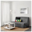 ИКЕА Двухместный диван-кровать LYCKSELE LÖVÅS ЛИКСЕЛЕ ЛЁВОС, 091.499.35 - Home Club, изображение 2