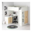 ИКЕА Комбинированная кровать Antr STUVA СТУВА, 890.285.43 - Home Club, изображение 2