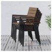 ИКЕА Стол + 6 стульев с подножкой. FALSTER ФАЛЬСТЕР, 399.322.27 - Home Club, изображение 3