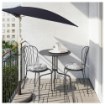 ИКЕА Стол + 2 стула LÄCKÖ ЛЭККЭ, 191.548.70 - Home Club, изображение 2