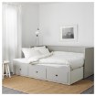 ІКЕА Розкладне ліжко з 3 шухлядами HEMNES ХЕМНЕС, 403.005.44 - Home Club, зображення 3