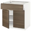 ІКЕА Підлогова шафа з шухлядою METOD МЕТОД / MAXIMERA МАКСИМЕРА, 193.616.57 - Home Club