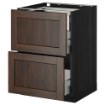 ІКЕА Підлогова шафа 2 фронтальні панелі METOD МЕТОД / MAXIMERA МАКСИМЕРА, 299.149.45 - Home Club