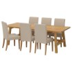 ИКЕА Стол и 6 стульев MÖCKELBY МОККЕЛЬБЮ / HENRIKSDAL ХЕНРИКСДАЛЬ, 791.614.91 - Home Club