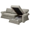 ИКЕА Угловой диван с функцией спального места EVERTSBERG, 203.325.84 - Home Club, изображение 3