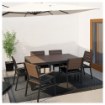 ИКЕА Стол + 6 стульев с подножкой. FALSTER ФАЛЬСТЕР, 399.322.27 - Home Club, изображение 2