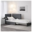 ИКЕА Секция дивана-кровати со спинкой ВАЛЛЕНТУНА, 391.498.87 - Home Club, изображение 2