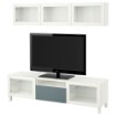 ИКЕА Комбинация под телевизор BESTÅ БЕСТО, 591.373.55 - Home Club