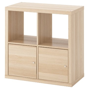 ИКЕА Стеллаж с дверцами KALLAX КАЛЛАКС, 591.974.53 - Home Club