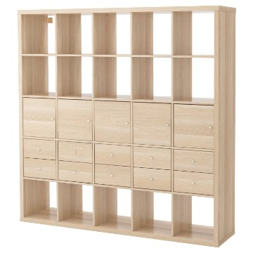 ИКЕА Стеллаж с 10 вставками KALLAX КАЛЛАКС, 091.976.05 - Home Club