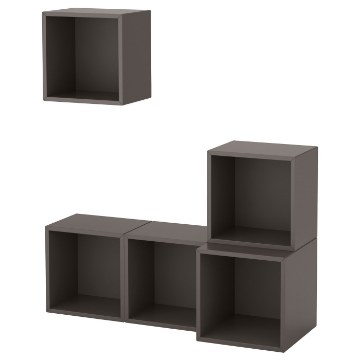 ИКЕА Комбинация настенных шкафов EKET ЭКЕТ, 891.890.98 - Home Club