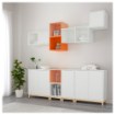 ИКЕА Комбинация шкафов с ножками EKET ЭКЕТ, 392.210.72 - Home Club, изображение 2