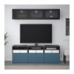 ИКЕА Комбинация под телевизор BESTÅ БЕСТО, 992.031.69 - Home Club, изображение 2