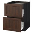 ИКЕА Шкаф 2 фронт. панели METOD МЕТОД / FÖRVARA ФОРВАРА, 599.148.40 - Home Club, изображение 2