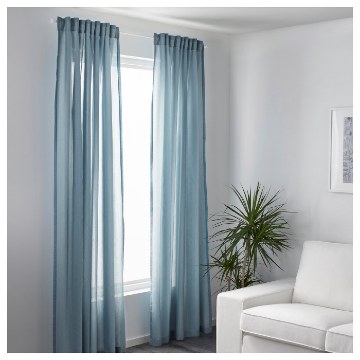 ІКЕА Штора VIVAN ВІВАН, 503.627.01 - Home Club