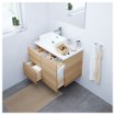 ІКЕА Шафка з умивальником 45x32 см GODMORGON ГОДМОРГОН / TOLKEN ТОЛКЕН / HÖRVIK ХОРВИК, 492.082.92 - Home Club, зображення 2
