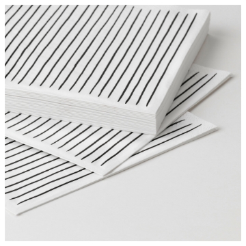 ИКЕА Салфетка бумажная INBITEN, 103.429.08 - Home Club