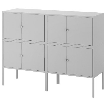ИКЕА Комбинация шкафов LIXHULT ЛИКСГУЛЬТ, 292.791.86 - Home Club
