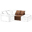 ІКЕА Покриття секції для 1 особи GRÖNLID, 503.966.64 - Home Club, зображення 2