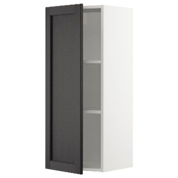 ИКЕА Настенный шкаф с полками METOD МЕТОД, 894.665.66 - Home Club