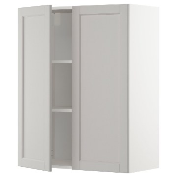 ИКЕА Настенный шкаф с полками METOD МЕТОД, 694.602.78 - Home Club