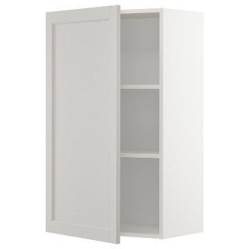 ІКЕА Настінна шафа з полицями METOD МЕТОД, 494.580.64 - Home Club
