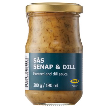 ІКЕА Соус до лосося SÅS SENAP &amp; DILL SÅS SENAP &AMP; DILL, 200.288.90 - Home Club